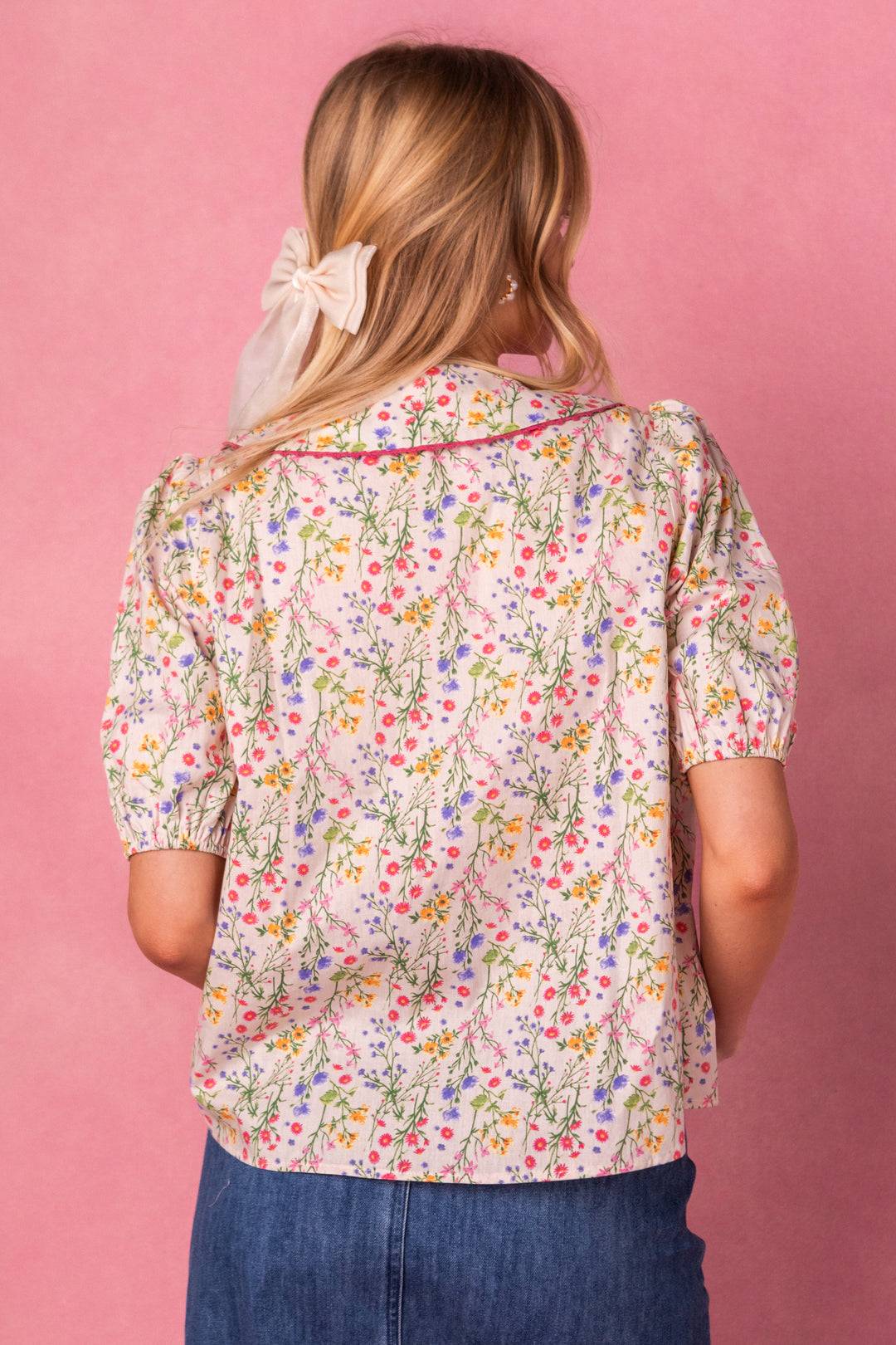Betty Blouse in Floral