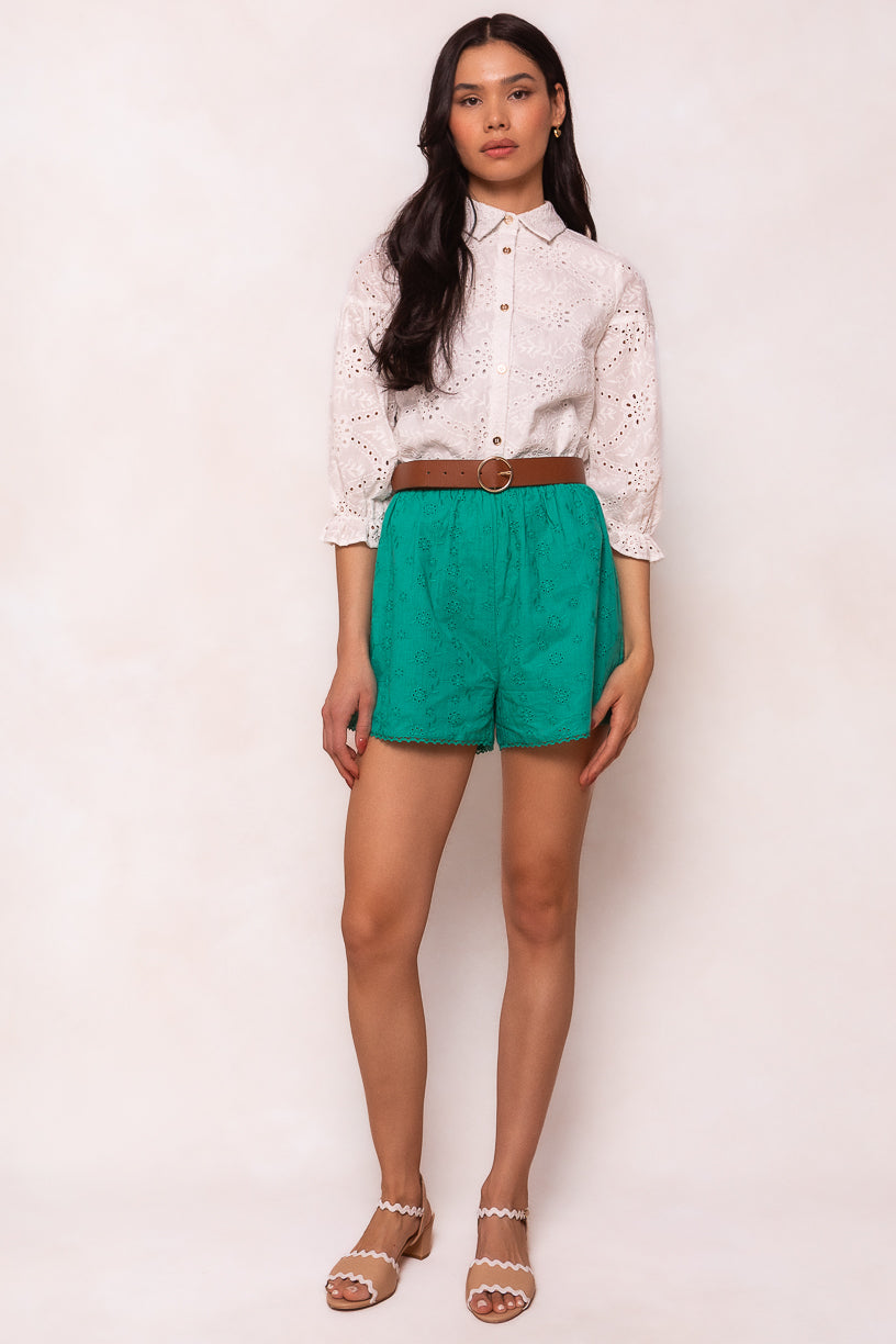 Betty Shorts in Green