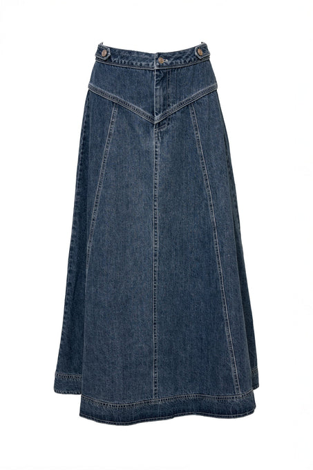 Blake Skirt in Denim