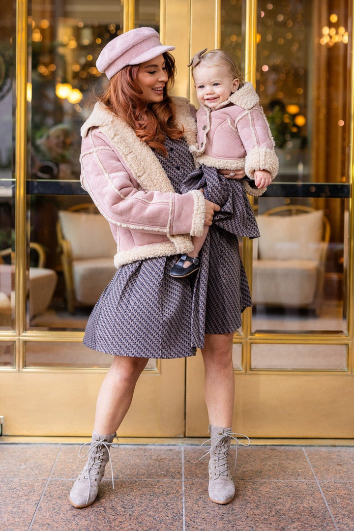 Blush Coat in Pink