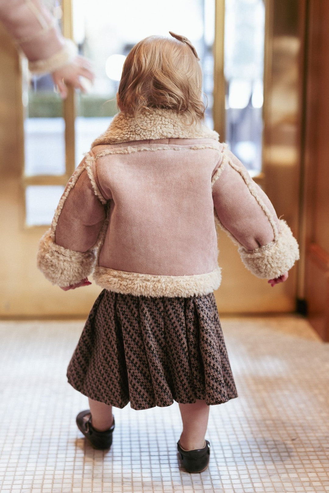 Mini Blush Coat in Pink