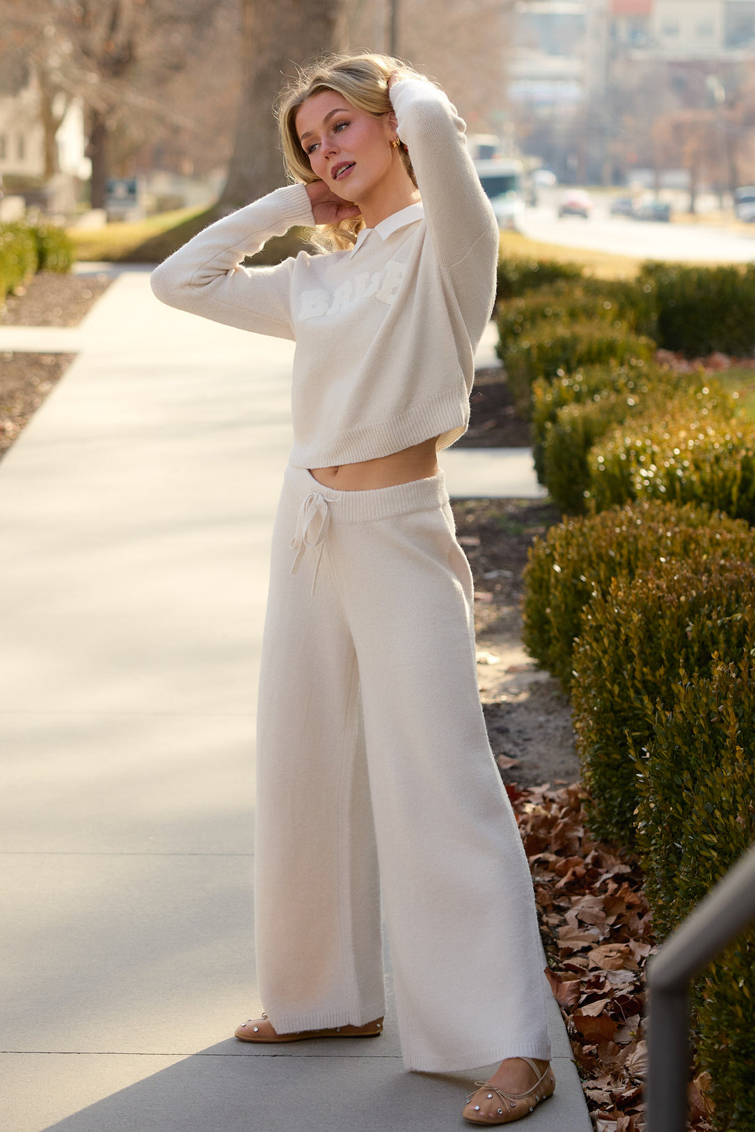 Bride Sweatpants in Oatmeal