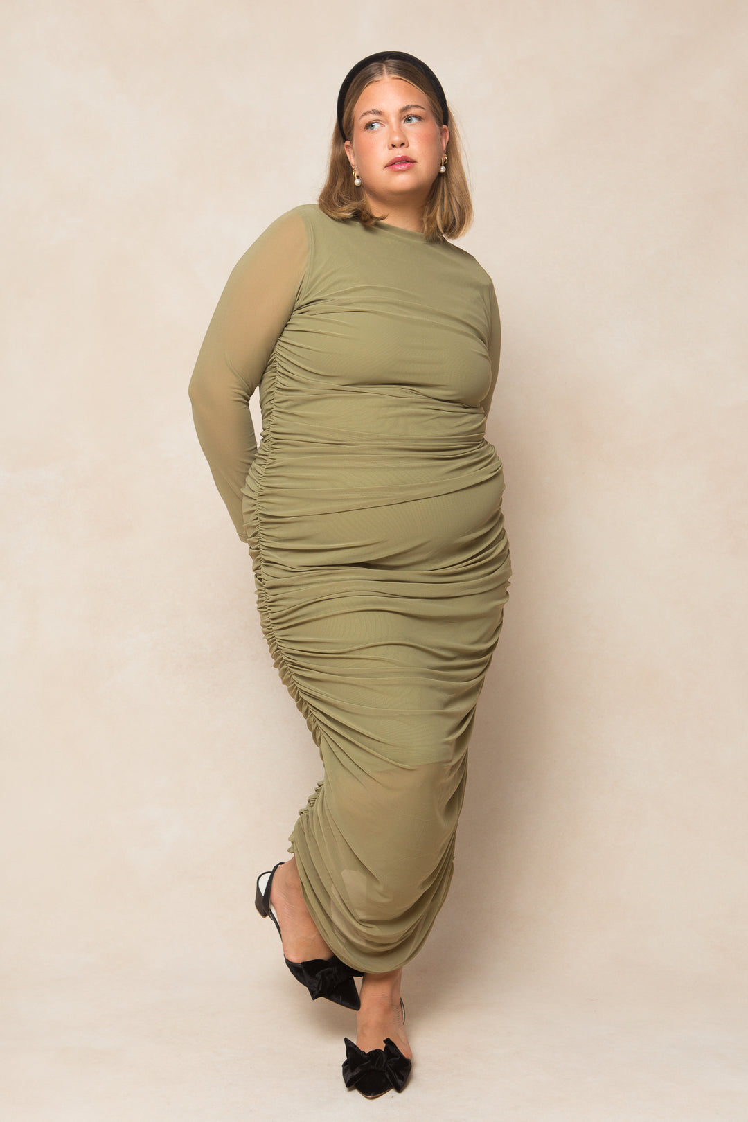 Brynn Dress in Olive