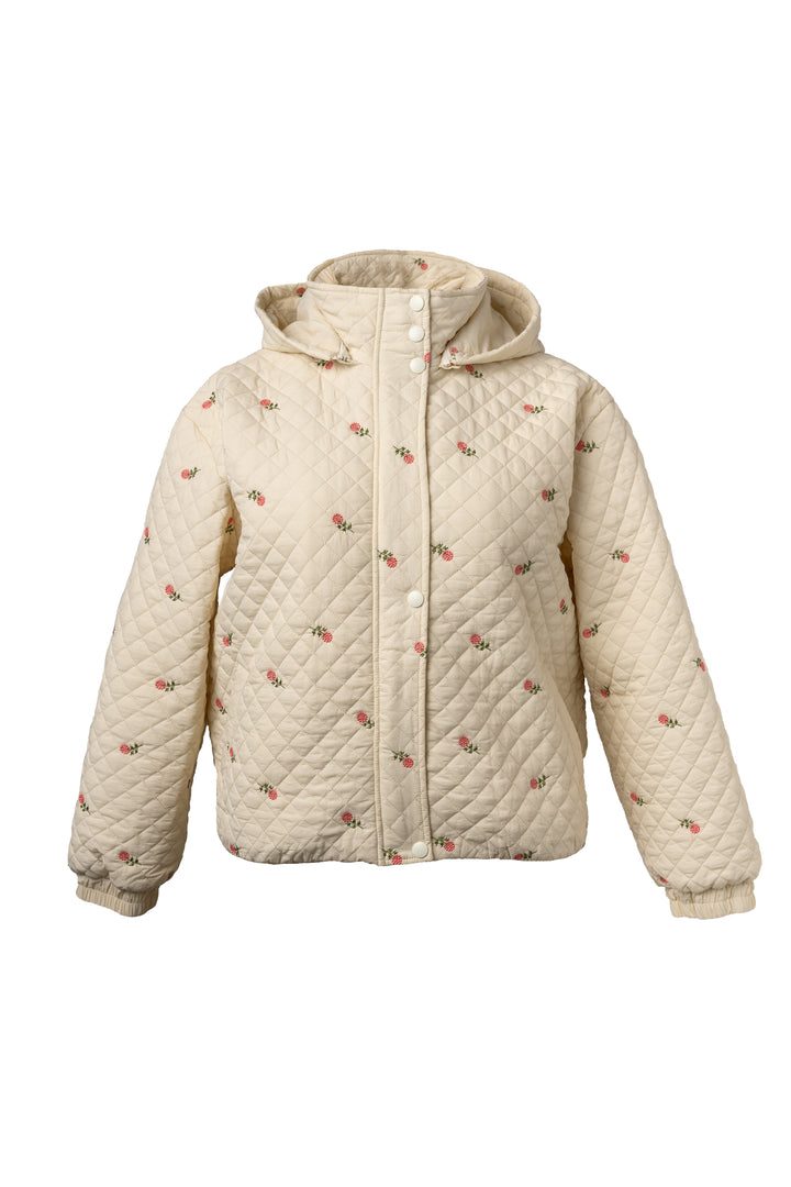 Quilted Jacket in Delicate Zinnia-Adult