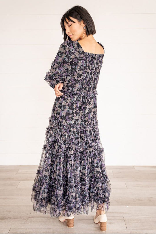 Catherine Dress in Dark Floral
