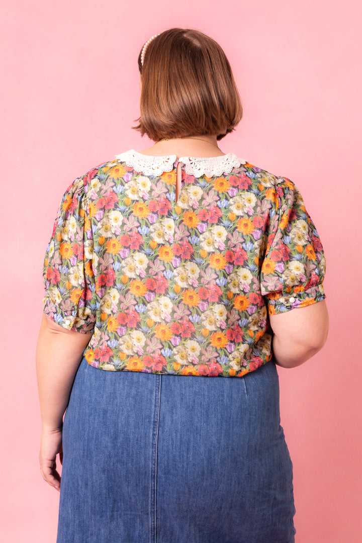 Cambridge Blouse Made With Liberty Fabric