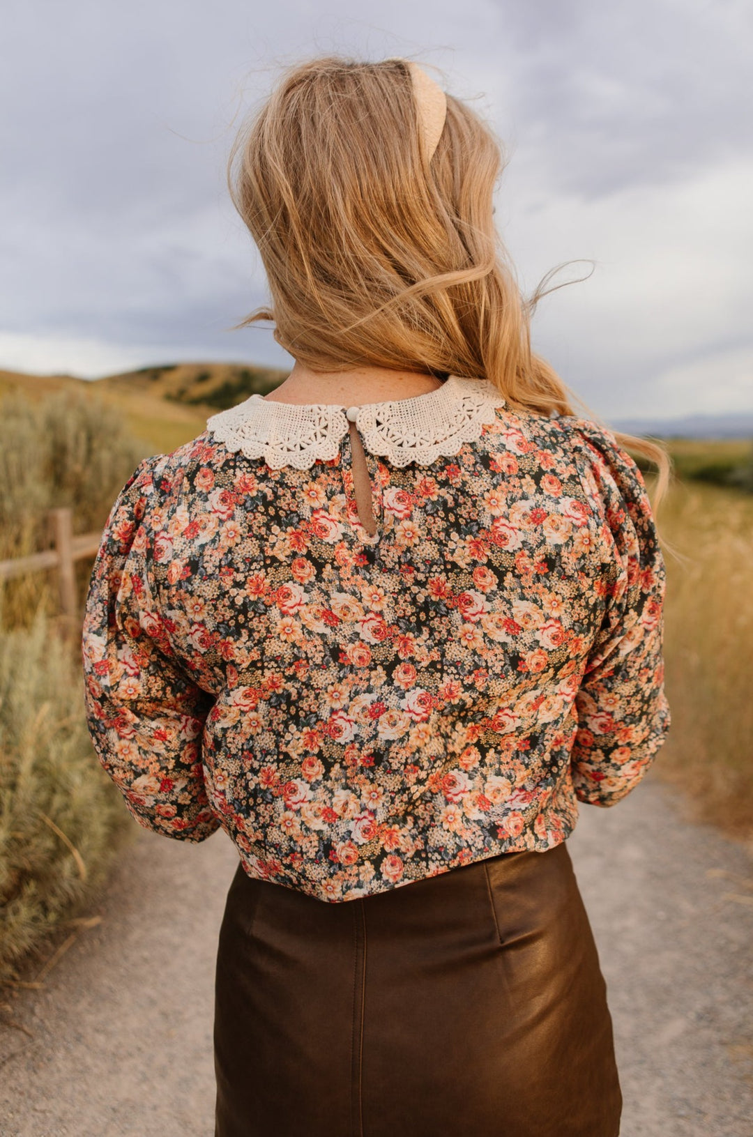 Cambridge Long Sleeve Blouse in Floral