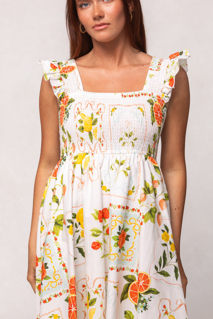 Camilla Dress in Citrus