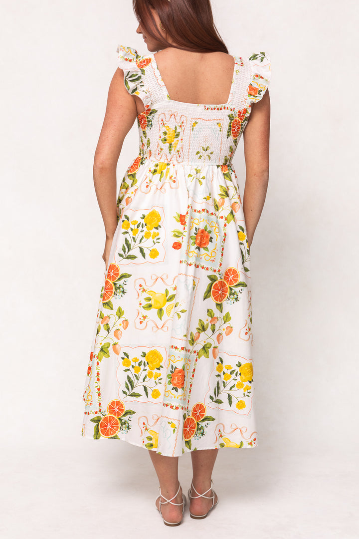 Camilla Dress in Citrus