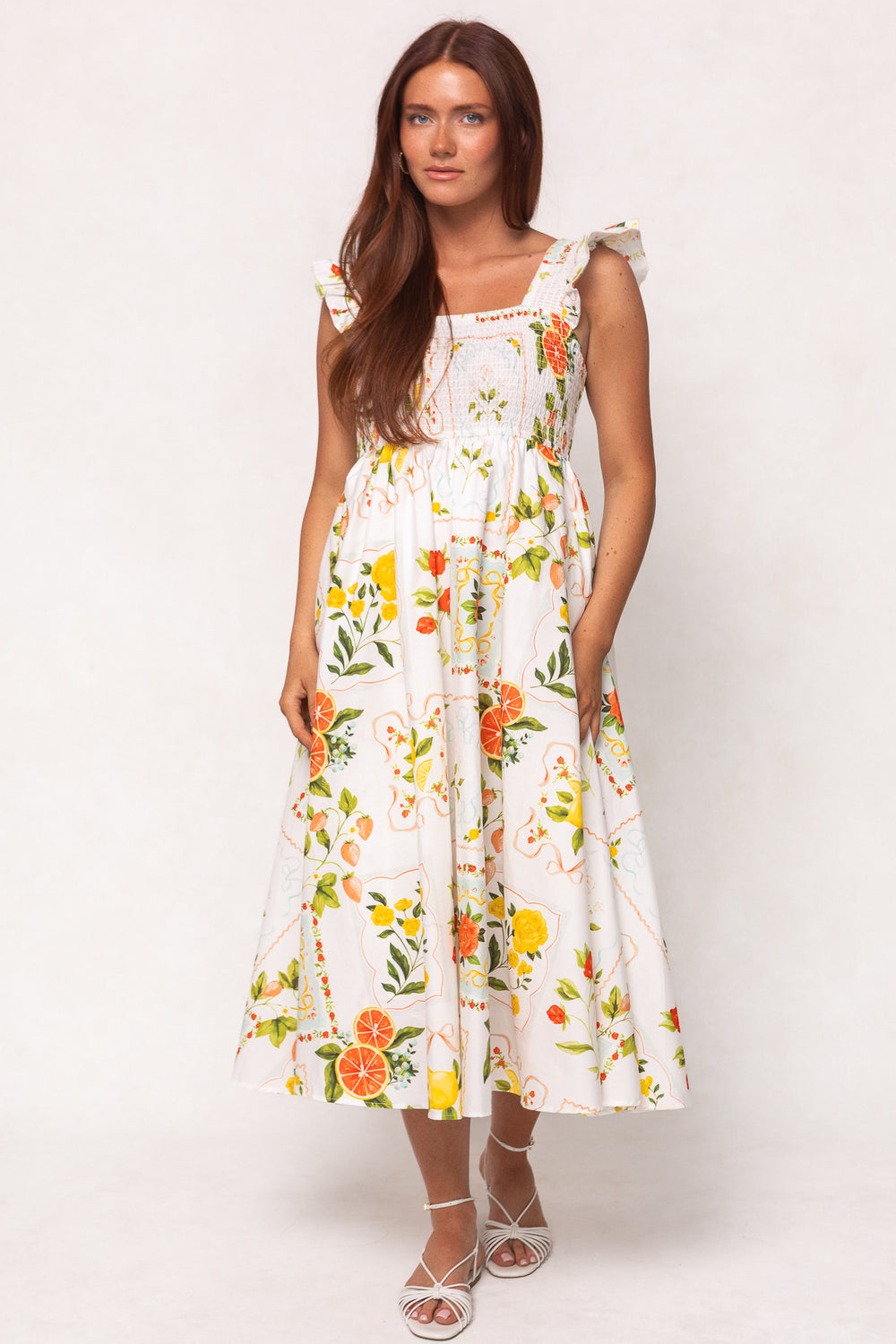 Camilla Dress in Citrus
