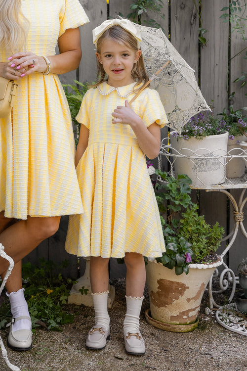 Mini Celine Dress in Yellow - FINAL SALE