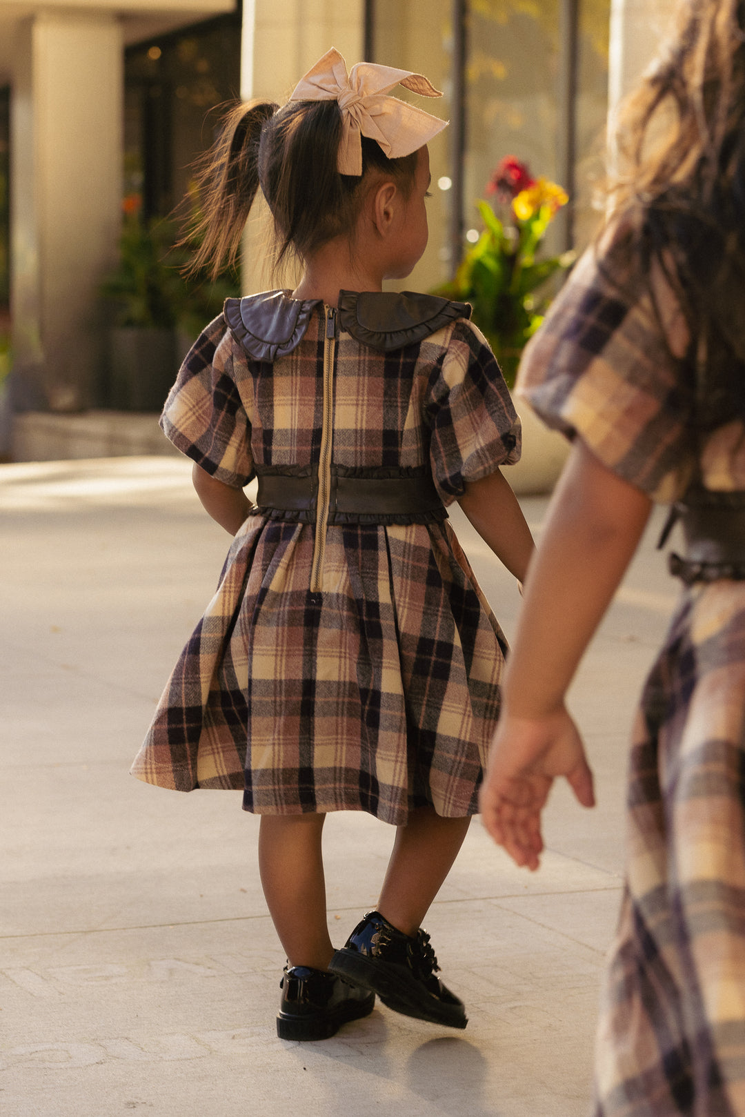 Mini Celine Dress in Plaid