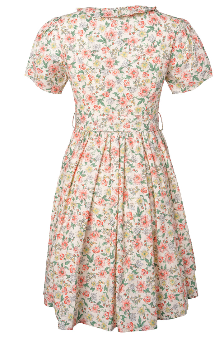 Chelsea Dress in Cream Floral