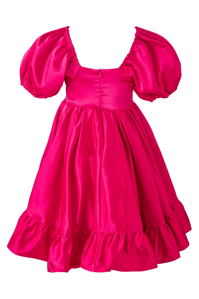 Mini Coco Dress in Hot Pink - FINAL SALE