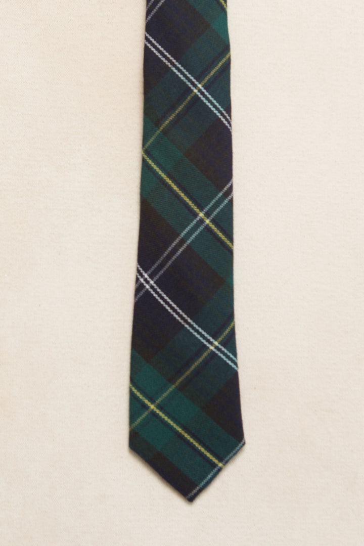 Ties in Connie Navy Plaid