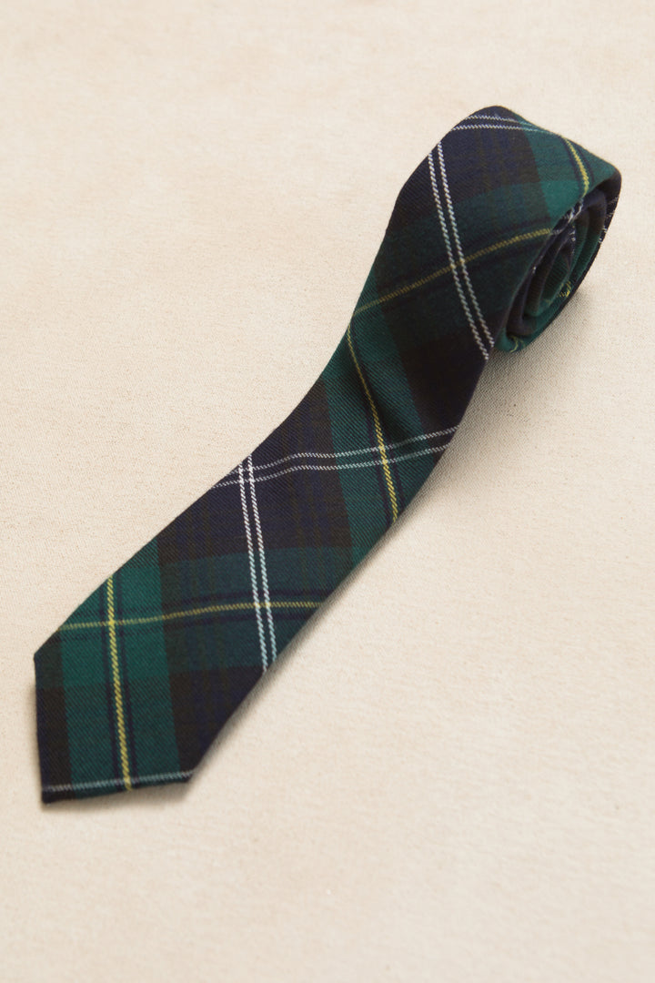 Ties in Connie Navy Plaid