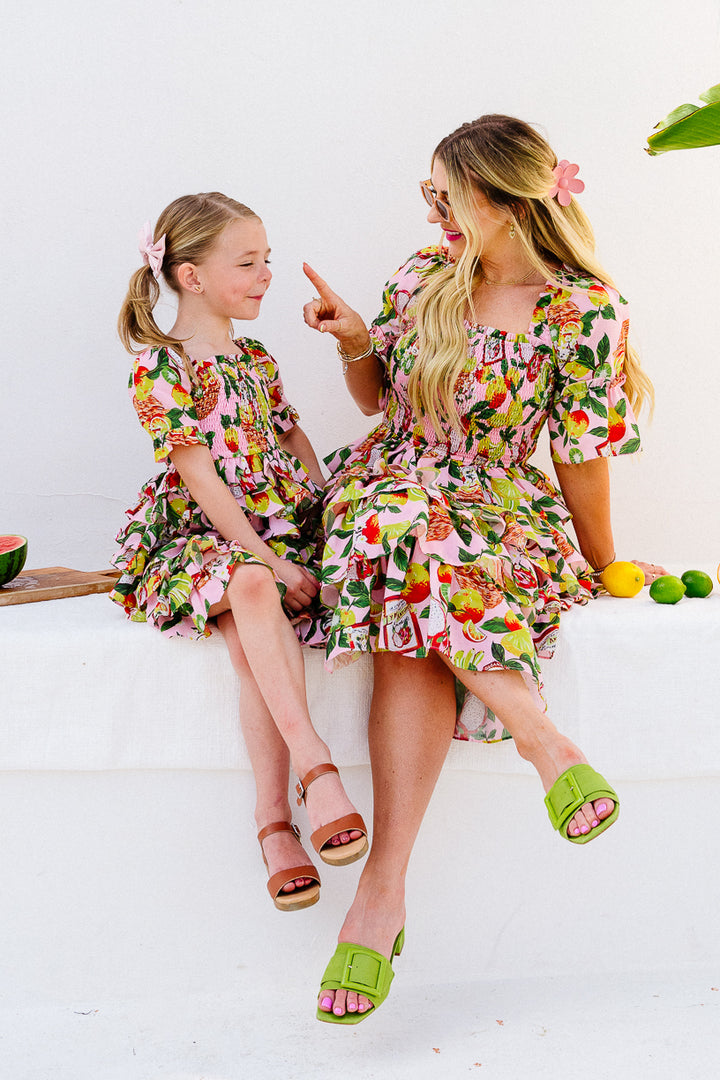 Mini Harmony Dress in Tropical Paradise