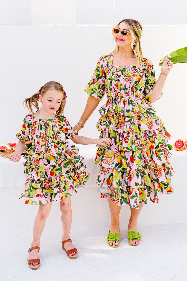 Mini Harmony Dress in Tropical Paradise