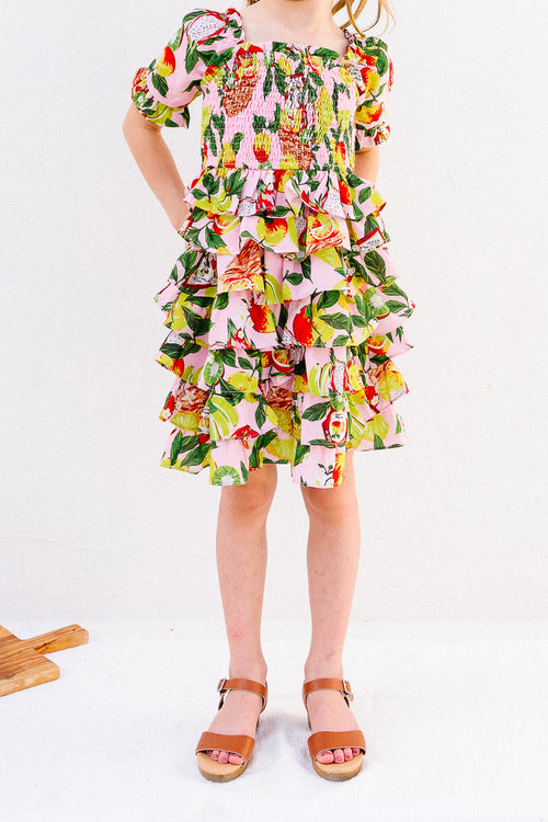 Mini Harmony Dress in Tropical Paradise