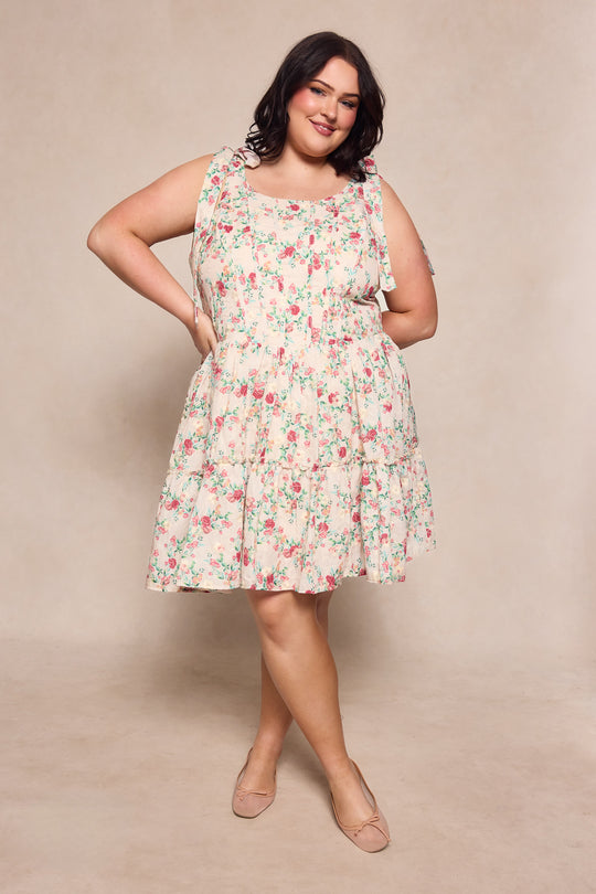 Helene Dress in Vibrant Chinz