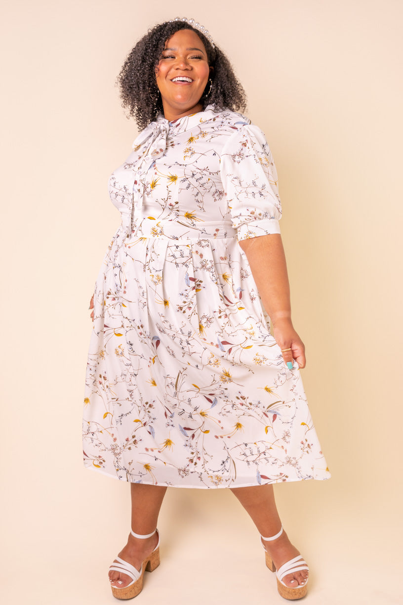 Anna Dress in Spring Floral