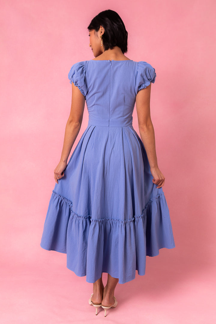 Dahlia Dress in Blue