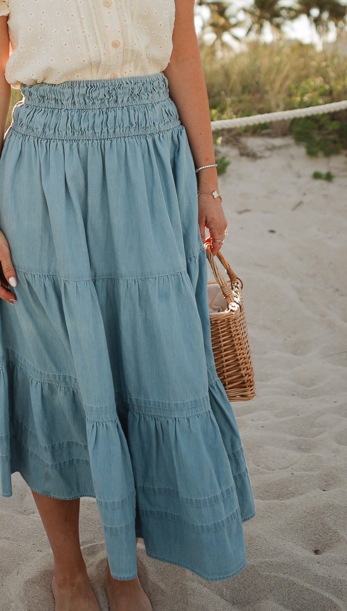 Dani Skirt in Denim