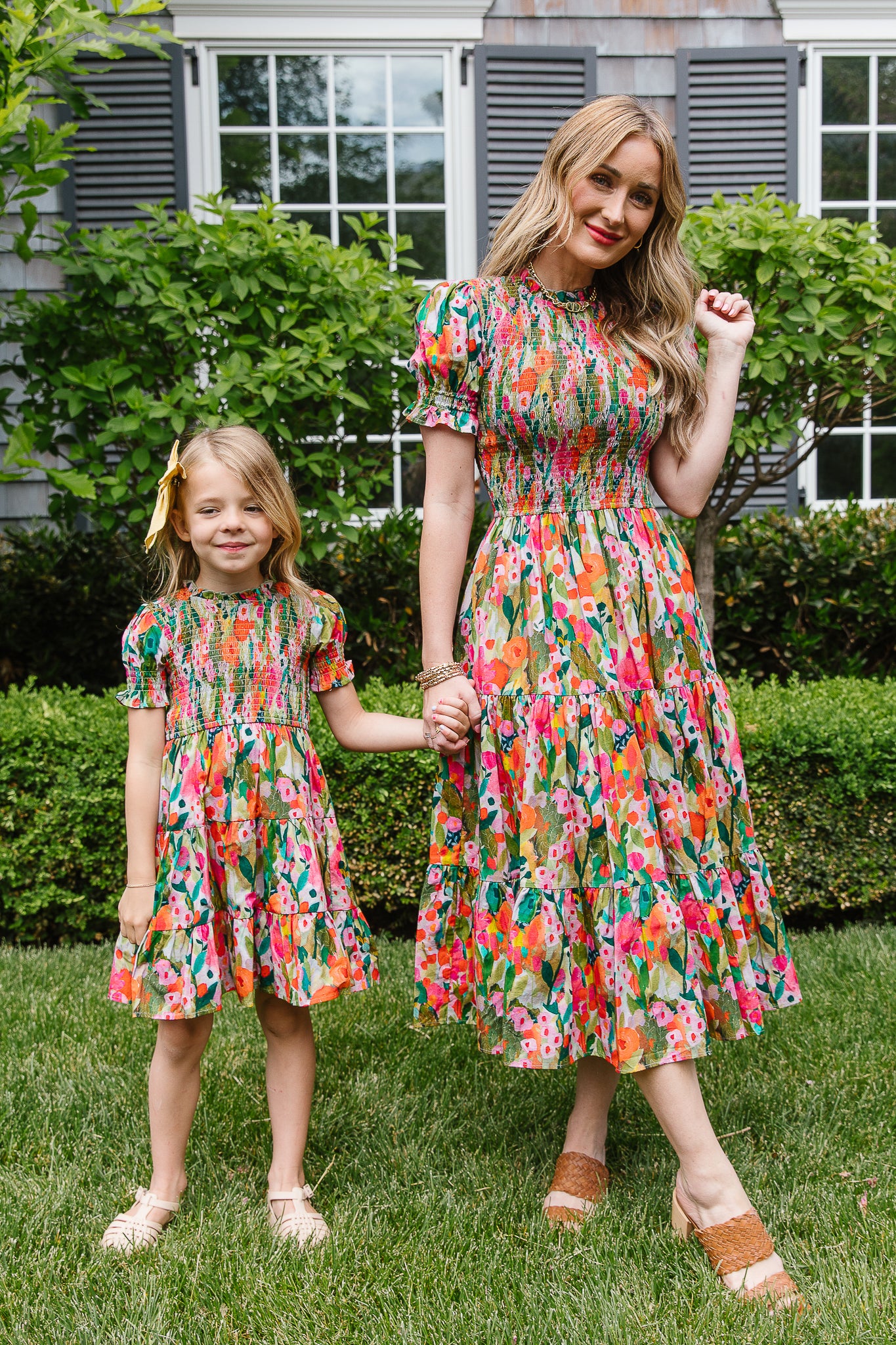 Delia Dress in Multicolor Floral FINAL SALE Ivy City Co