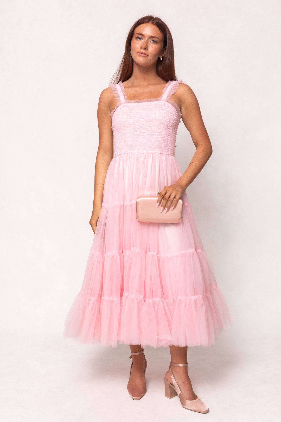 Destiny Dress in Pink