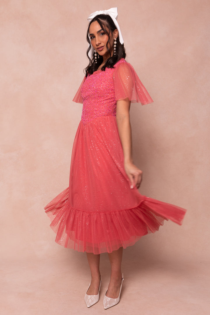 Dulce Dress in Pink