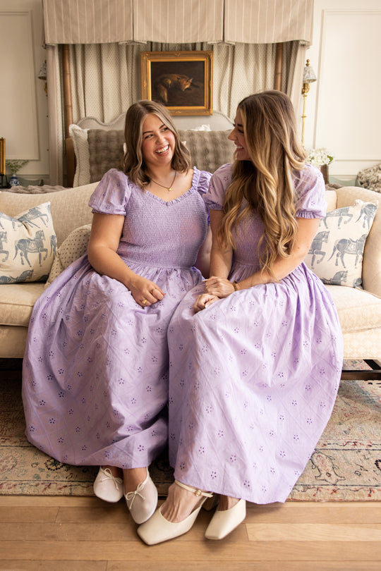 Emmi Dress in Lilac L Emmi Dress in Lilac L