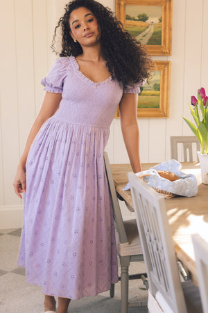 Emmi Dress in Lilac