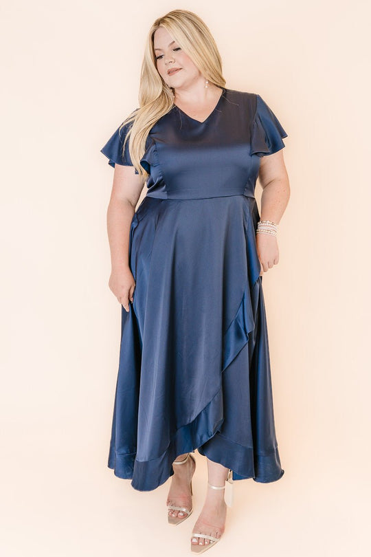 Callie Dress in Navy