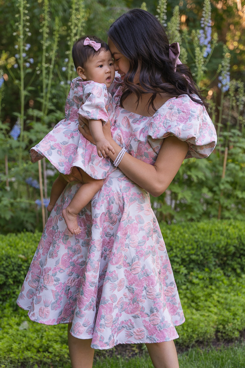 Baby Ivanna Dress Set in Pastel Floral – Ivy City Co