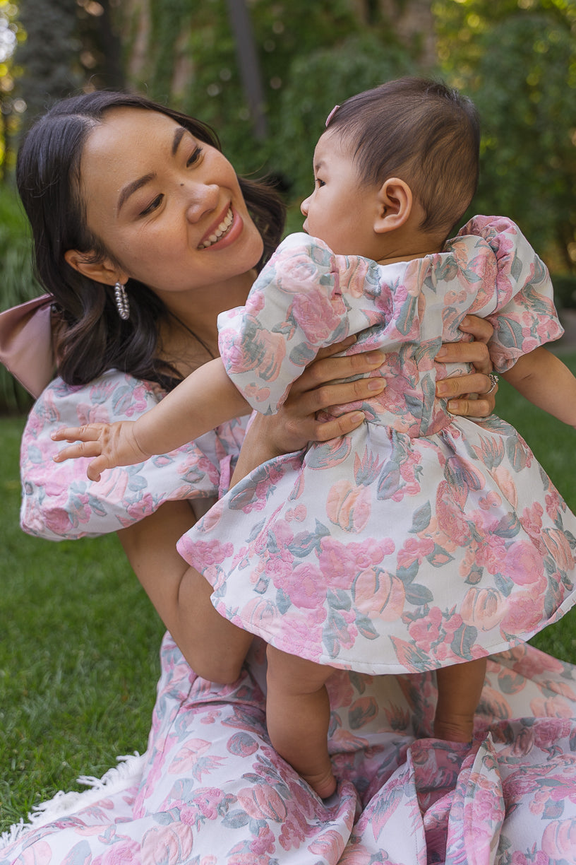 Baby Ivanna Dress Set in Pastel Floral – Ivy City Co