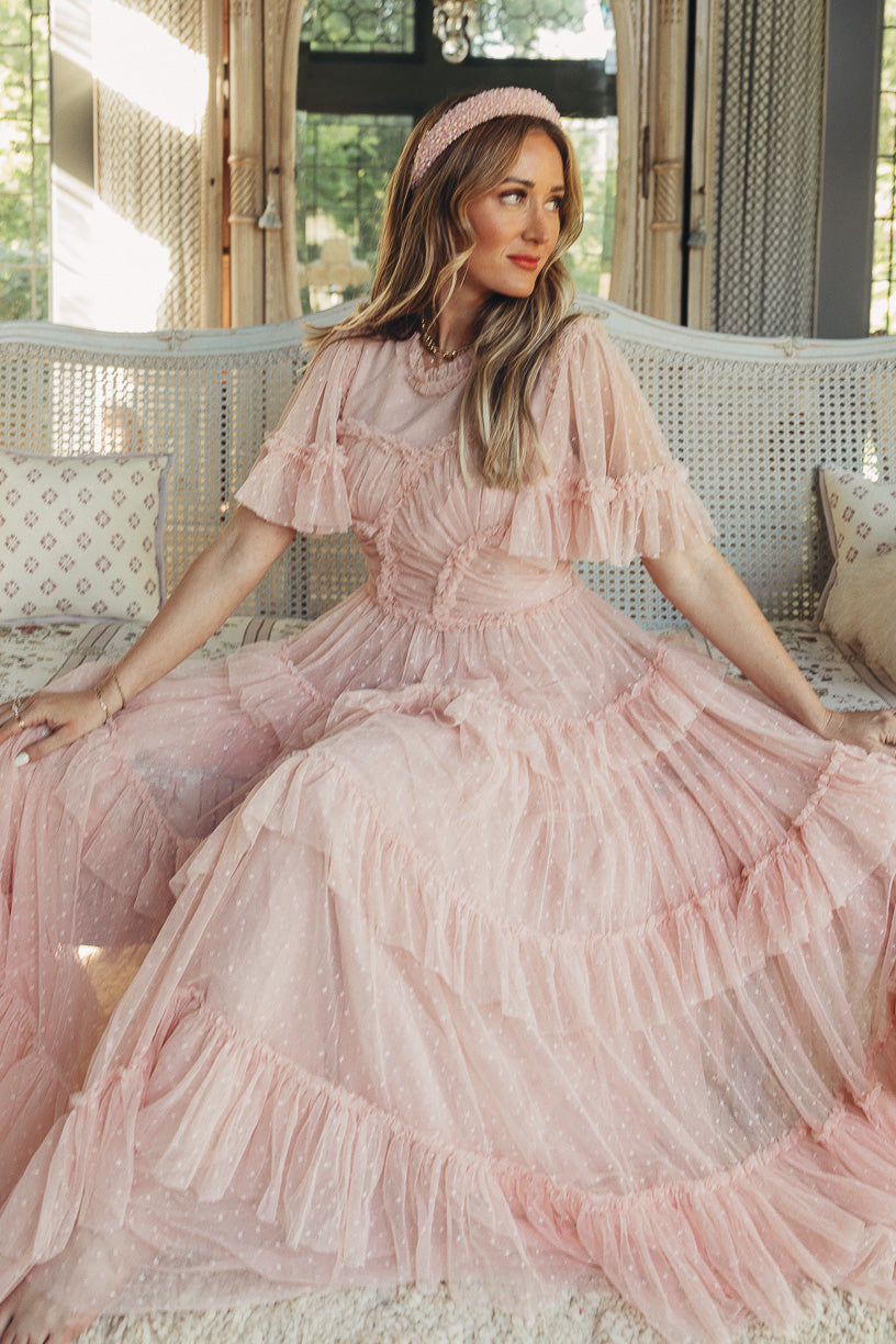 whimsical dress Flora Gown Teuta Matoshi Youll be filled with magic the moment you put her on Whimsical Blossom Fairy Dress Yellow