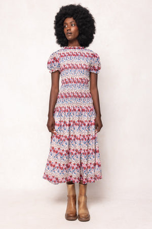 Hayden Dress in Lush Garden