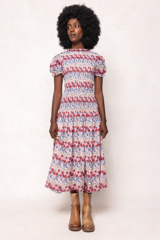 Hayden Dress in Lush Garden