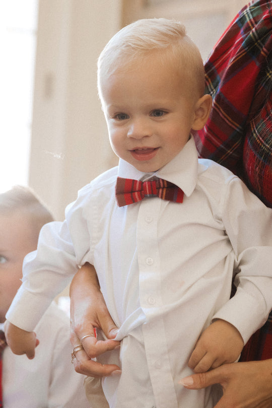Ties in Holiday Plaid