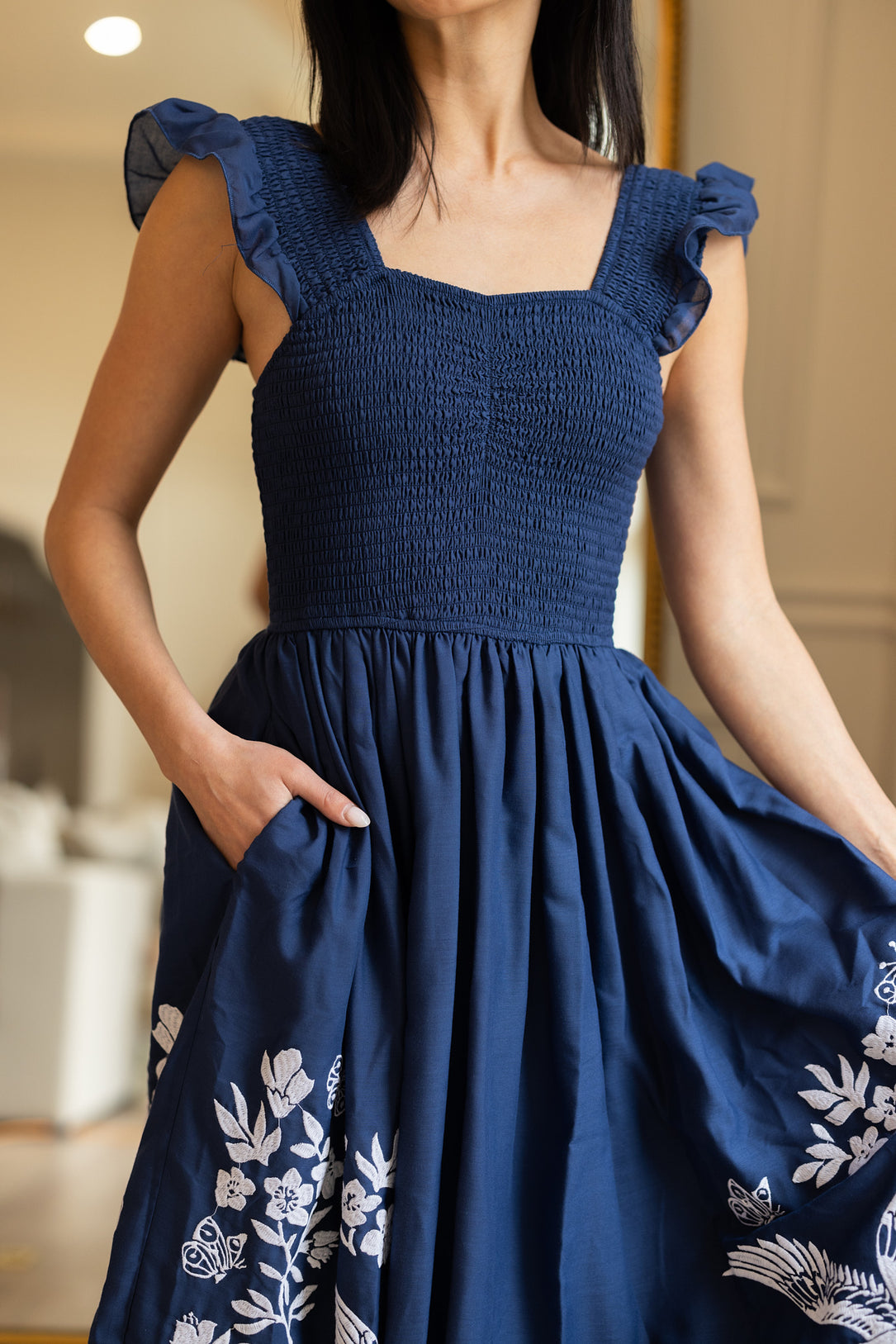 Finch Dress in Blue XL Finch Dress in Blue XL
