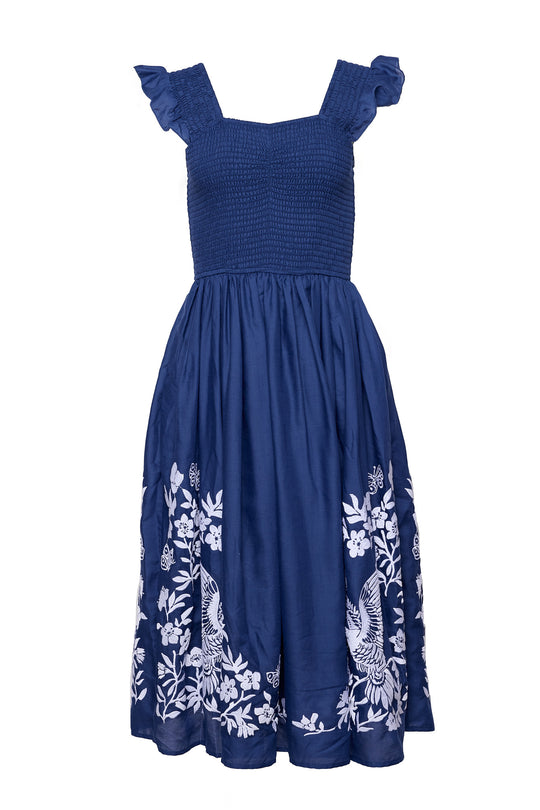Finch Dress in Blue