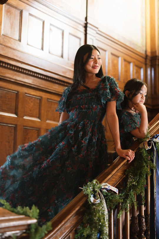 Florentina Dress in Emerald Truly Madly Deeply
