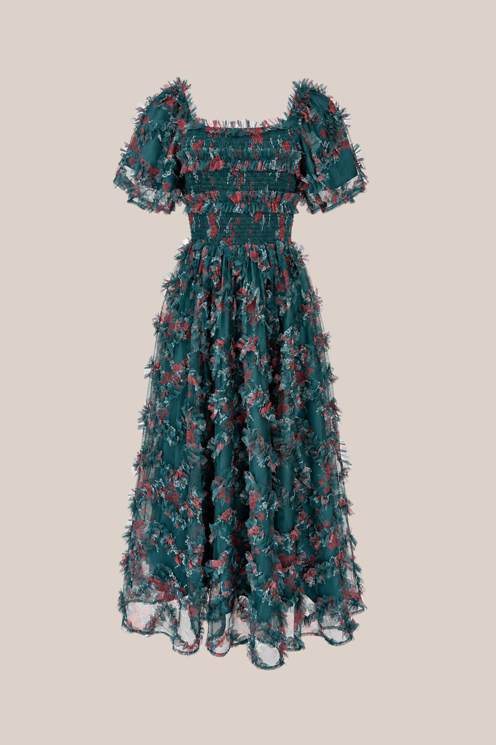 Florentina Dress in Emerald Truly Madly Deeply