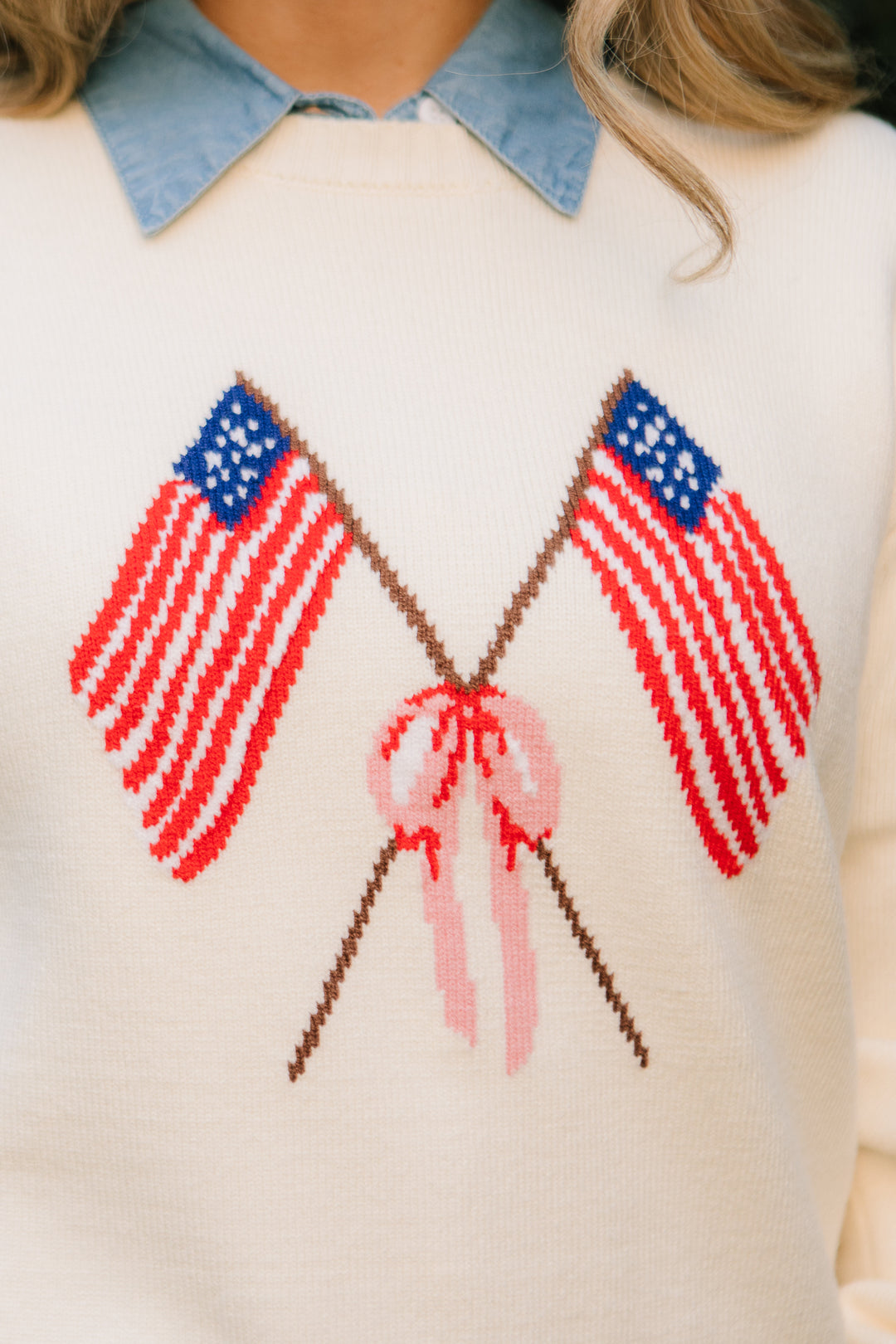 Freedom Sweater in Cream