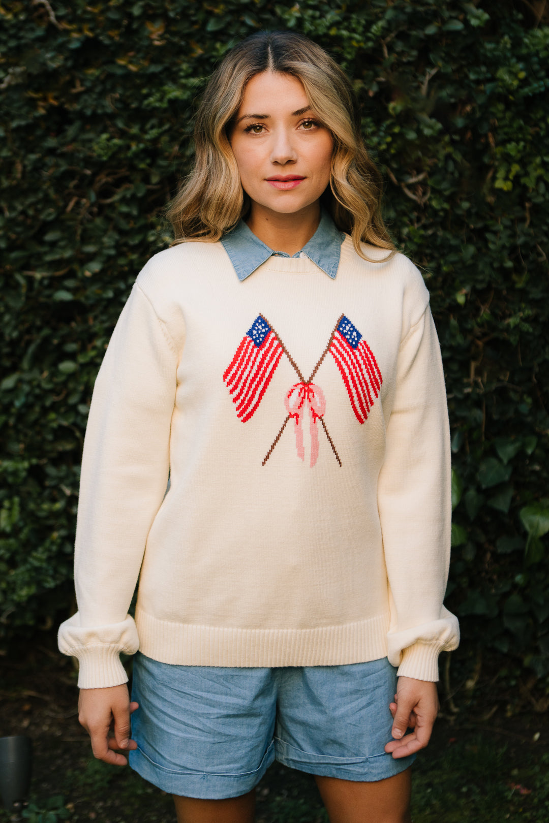 Freedom Sweater in Cream