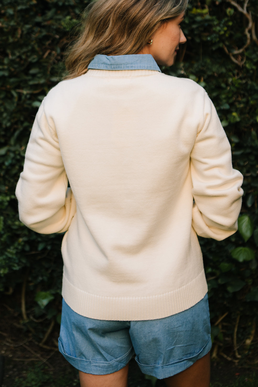 Freedom Sweater in Cream