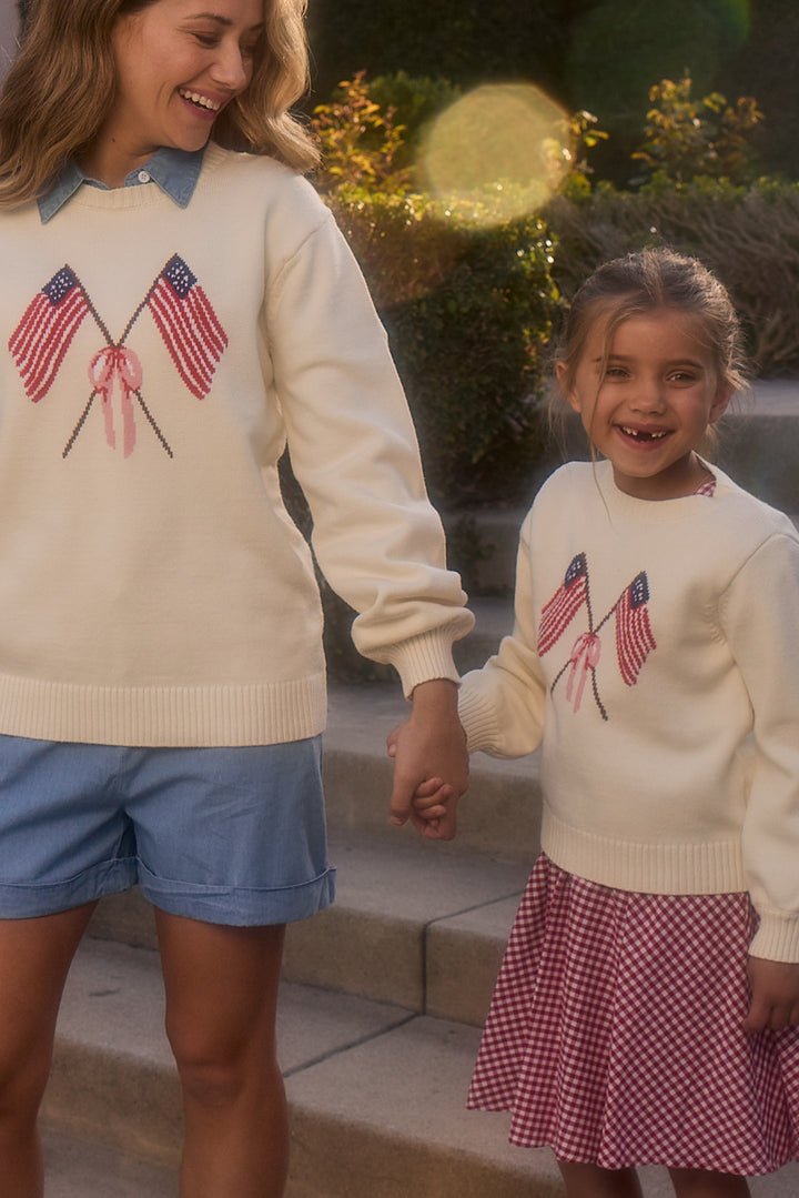 Freedom Sweater in Cream