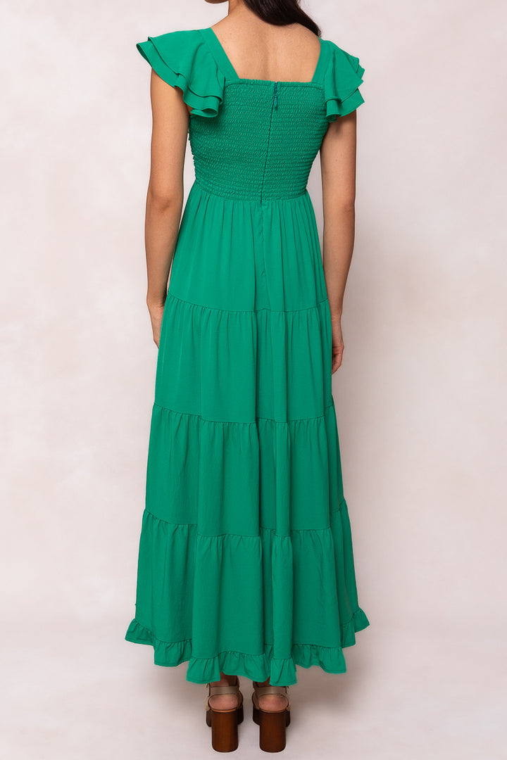 Garcelle Dress in Green