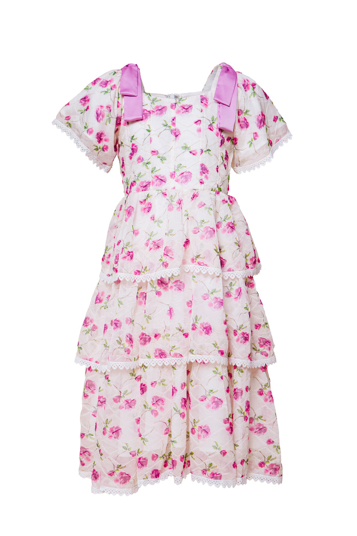 Mini Annabelle Dress in Roses