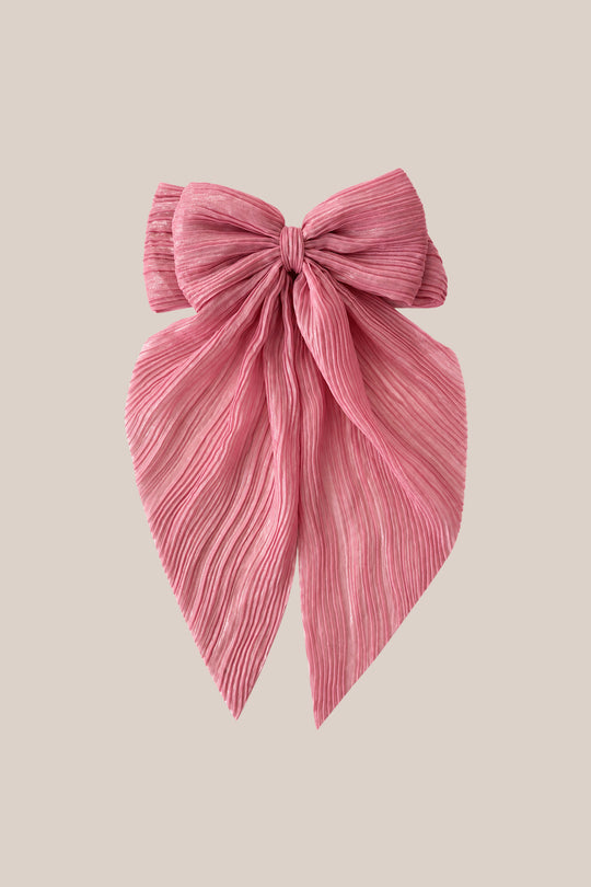 Hair Bows in Gilded Rosé